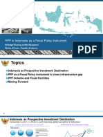 PPP in Indonesia As A Fiscal Policy Instrument
