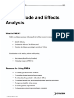 Failure Mode and Effects: Analysis