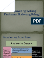 Filipino 11 Kasaysayan NG Wika