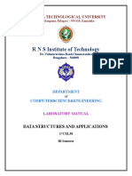 Rnsit Ds Lab Manual