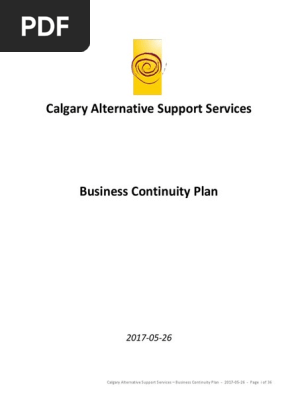Business Continuity Plan 