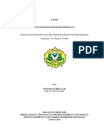 Paper: Disusun Untuk Memenuhi Tugas Mata Kuliah Ilmu Keprofesian Ilmu Kebidanan Pengampu: Dr. Runjati, M. Mid