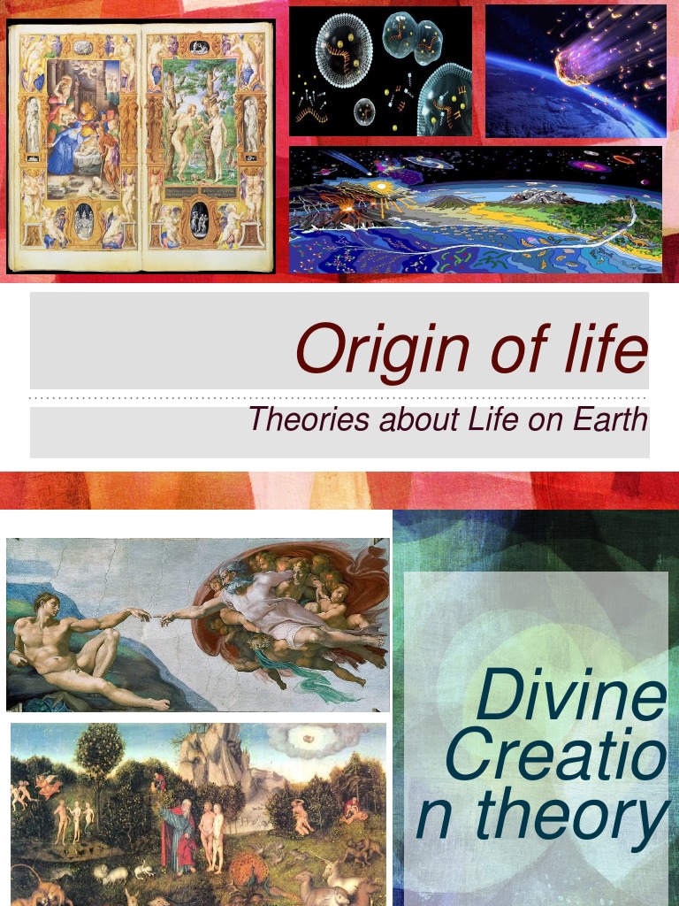 Theories on the Origin of Life | PDF | Abiogenesis | Life