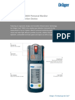 Dräger X-Am 5600 Personal Monitor Multi-Gas Detection Device