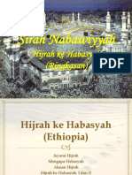 Sirah Nabawiyah 49 Hijrah Ke Habasyah1