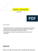 Corrosion - Erossion: Ulhas Thakur