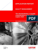Application Report: Quality Management