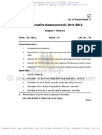 ScienceQuestionPaper2012 PDF