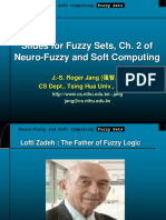 Slides For Fuzzy Sets, Ch. 2 of Neuro-Fuzzy and Soft Computing