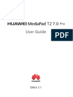 HUAWEI MediaPad T2 7.0 Pro User Guide PLE-701L 01 English