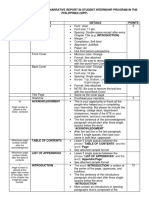 Guidelines On Writing A Narrative Report in Student Internship Program in The Philippines (Sipp)