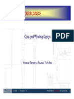 Core and Winding Design Dari Trafo Tenaga