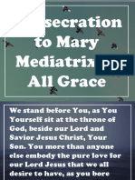 Consecration To Mary Mediatrix