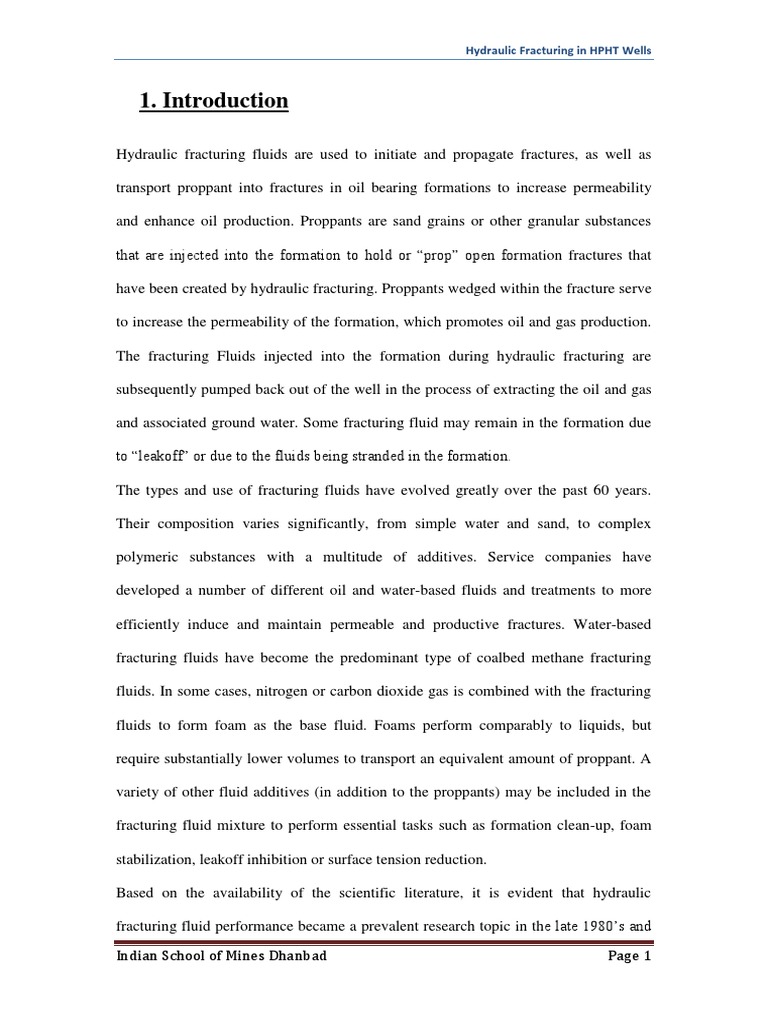 Fracturing Fluid Viscosity and Conditions | PDF | Hydraulic Fracturing ...