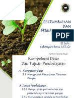 Pertumbuhan Dan Perkembangan Tanaman