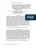 Pengaruh Propilen Glikol Dalam Terhadap Karakteristik Fisika Kimia Dan Laju Penetrasinya (