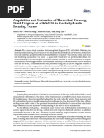 Metals: Acquisition and Evaluation of Theoretical Forming Limit Diagram of Al 6061-T6 in Electrohydraulic Forming Process