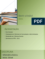 Aula Apresentação