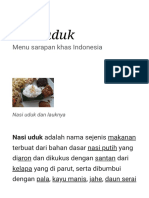 Nasi Uduk - Wikipedia Bahasa Indonesia, Ensiklopedia Bebas