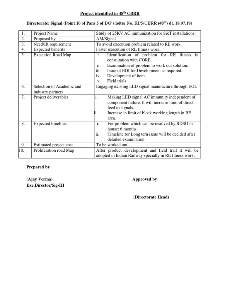 CBRR Projects for Railway Signalling Systems | PDF | Computer Aided ...