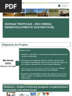 Apresentação de resultados - Projeto Biomas Rio Verde
