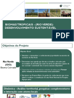 Apresentação de resultados - Projeto Biomas Rio Verde
