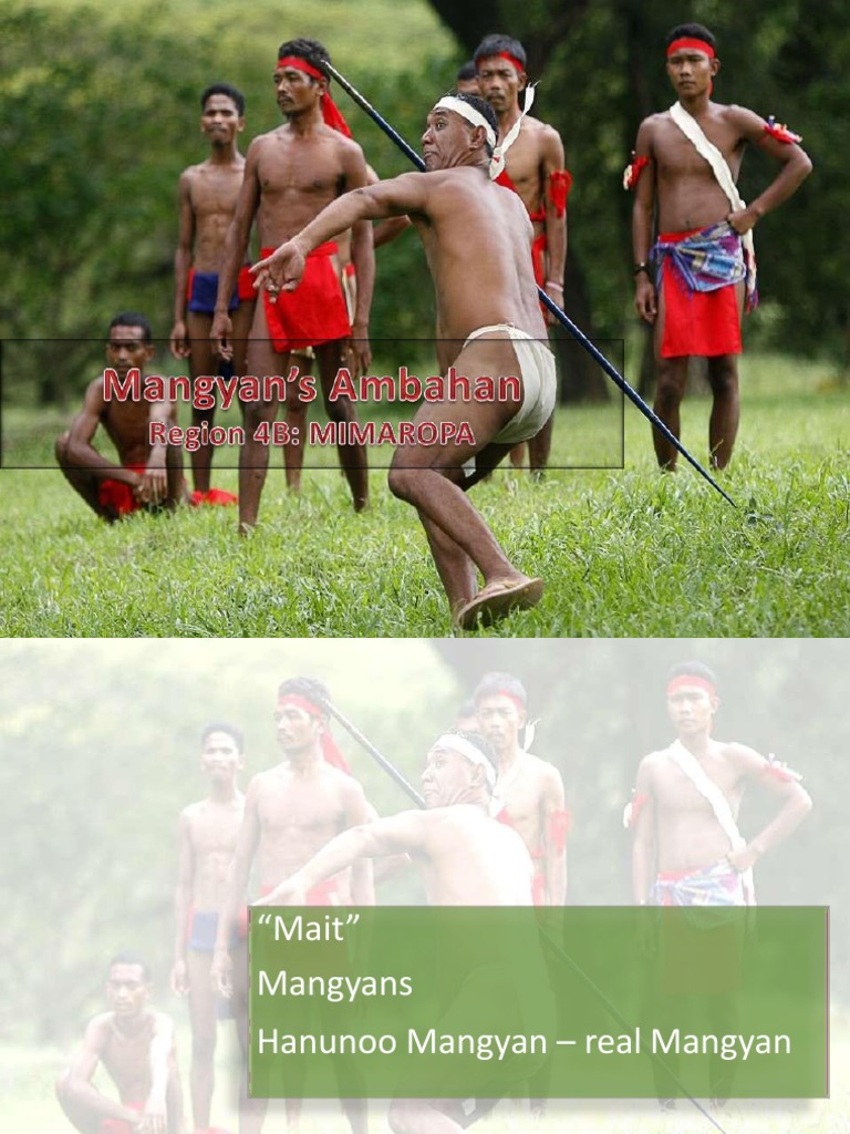 Mangyans Ambahan PDF