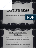 Landing Gear: Servicing & Bleeding