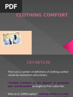 Clothing Comfort