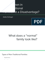 Non-Traditional Families Presentation