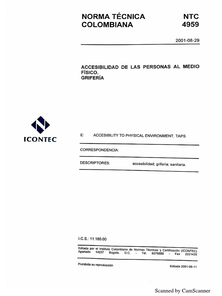 NTC 4959 Document Overview | PDF