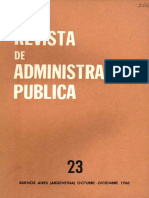 Inap Revista Administracion Publica 23 Octubre-Diciembre 1966 PDF