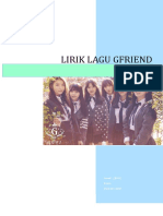 Lirik Lagu Gfriend