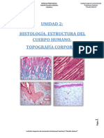 Unidad 2 Histología