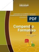 Formación complementaria MESCP