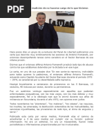 Romanelli y La Tradición de No Hacerse Cargo de Lo Que Hicieron