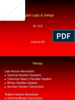 Digital Logic & Design: Dr. D.K