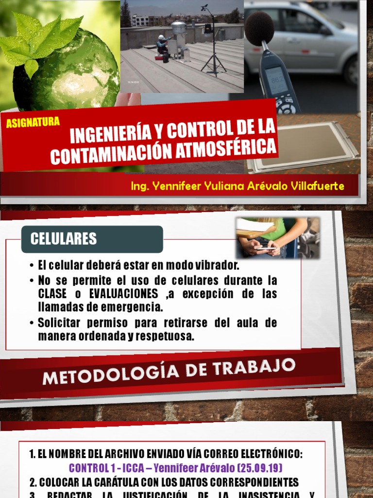 Monitoreo de Calidad del Aire en Ingeniería | PDF | La contaminación ...