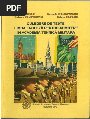 Culegere De Teste Lb Engleza Academia Militara 2017
