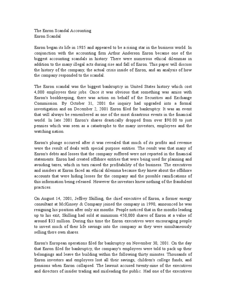 WHAT IS ENRON visual data 7