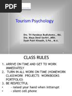 Tourism Psychology PPT For Students - Part1