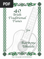 Irish Traditional Tunes For Baritone Uke