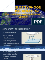 Causes of Typhoon Transformationn