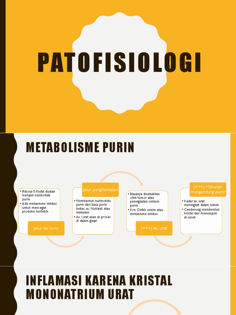 Patofisiologi Gout Arthritis PDF