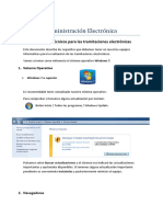 Requisitos Técnicos Administración Electrónica PDF