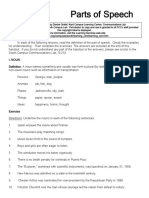 Parts of Speech PDF