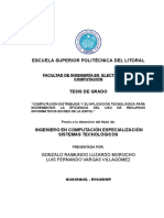 Escuela Superior Politécnica Del Litoral: Tesis de Grado