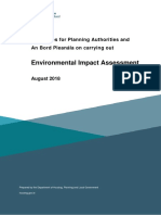 Guidelines For Planning Authorities and An Bord Pleanala On Carrying Out Eia - August 2018