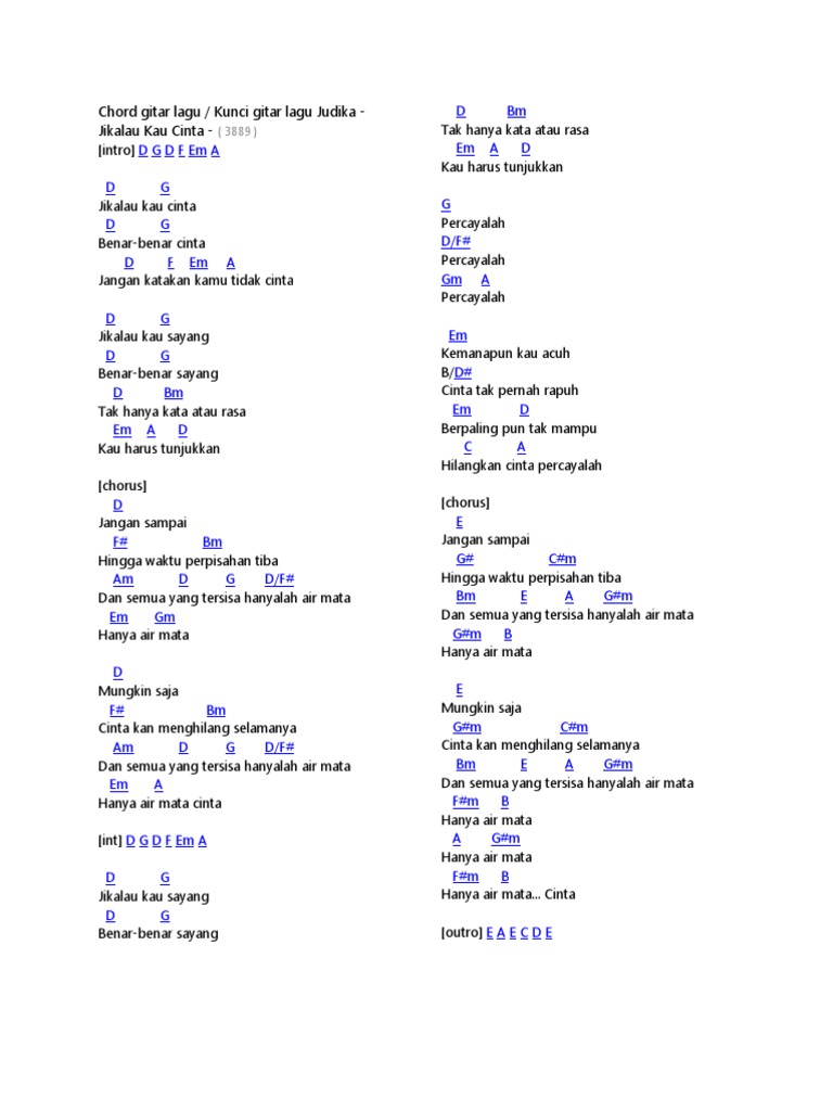 D Bm Em A D Includes transpose, capo hints, changing speed and much more. scribd