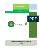 Proposal Pengajuan PKL Di Pt. Adaro Indonesia